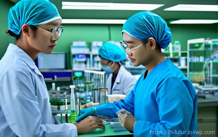 바이오테크의 혁신적인 접근과 성공 사례 - Here are three detailed image prompts in English, inspired by the provided text on biotechnology in ...